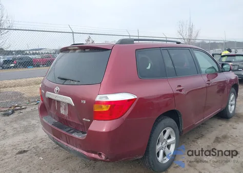 2009 Toyota Highlander from USA, damaged, VIN JTEES41A492134683